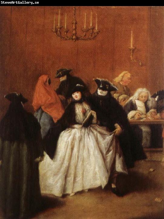 Pietro Longhi Masks in the Foyer